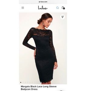 Lulus Lace Bodycon Dress